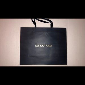 Large Sergio Rossi shopping bag